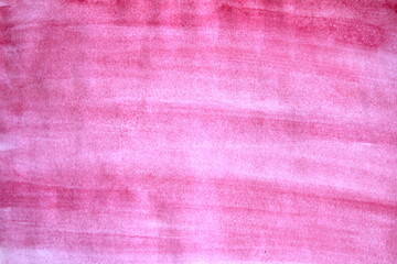 Blurred texture of watercolor paint painted on white paper.