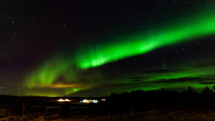 Northern lights, aurora