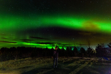 Northern lights, aurora