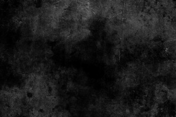 Obraz premium Abstract dark gray old concrete wall surface with heavy grunge textures and spots for background