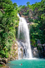 Serra Azul Waterfall, Nobres, Mato Grosso, Brazil