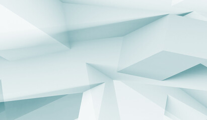 Abstract light blue background, low poly pattern, 3d digital graphic