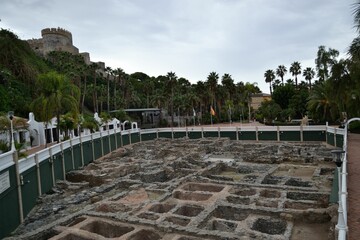Salting factory of Majuelo, archaeological site in Almuñecar
