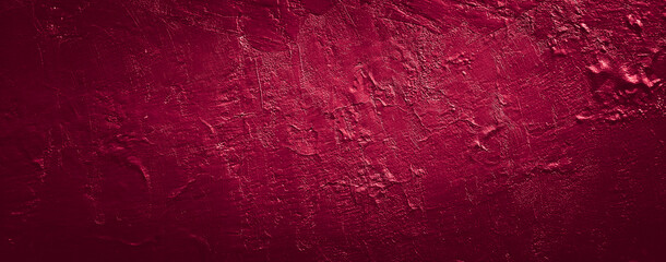 red grungy abstract cement concrete wall texture background