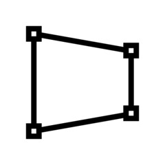 perspective distort icon