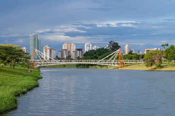 scenes from the ecological park of the city of Indaiatuba in the interior of the state of Sao Paulo