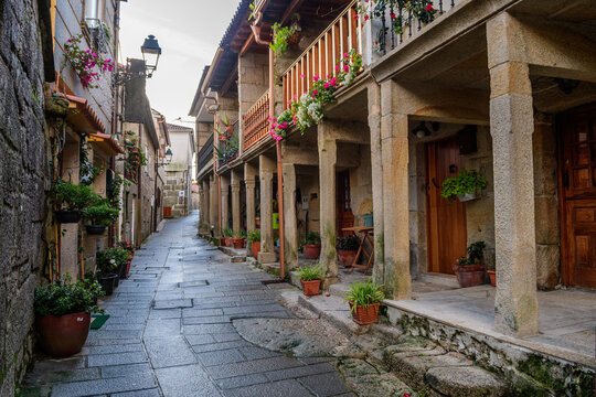 views of combarro fishing town, pontevedra, Spain
