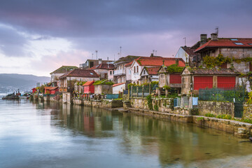 Fototapeta na wymiar beautiful view of combarro fishing town, pontevedra, Spain