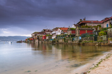 Fototapeta na wymiar beautiful view of combarro fishing town, pontevedra, Spain