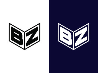 BZ LETTER VECTOR LOGO DESIGN 