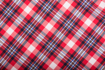 white and red checkered background, red, blue and white background