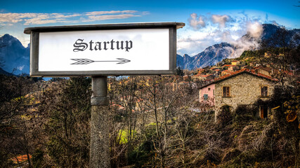 Street Sign to Startup