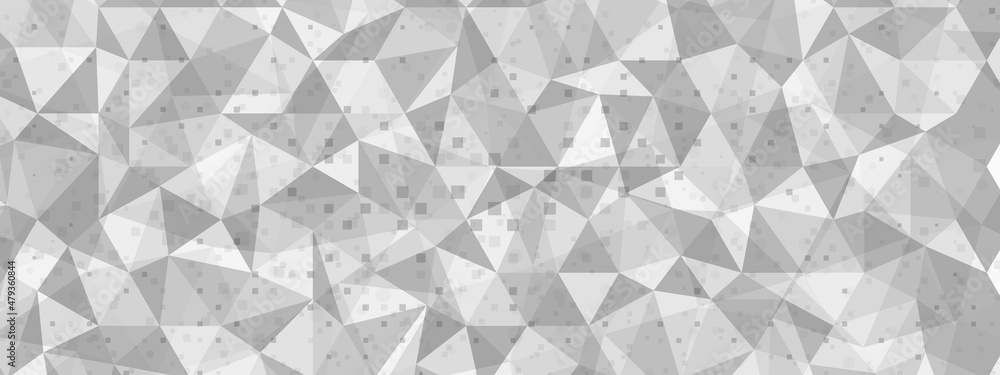 Poster abstract halftone vector mosaic background. mesh design with particles. the plexus pattern. shards o