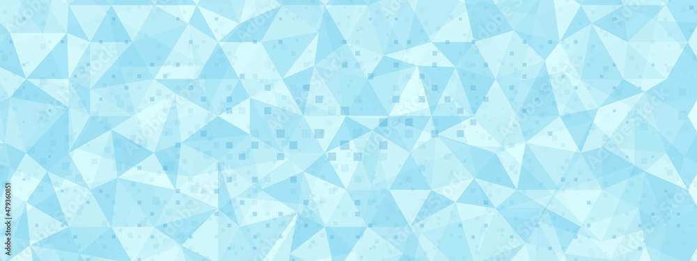 Poster abstract vector mosaic background. mesh design with particles. the plexus pattern. shards of glass. 