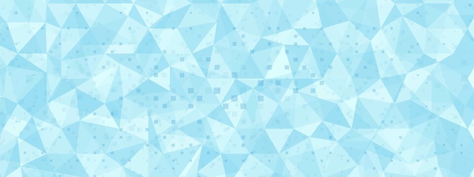 Abstract vector mosaic background. Mesh design with particles. The plexus pattern. Shards of glass. Texture of dots, squares, triangles. Poster for social networks, medicine, technology.