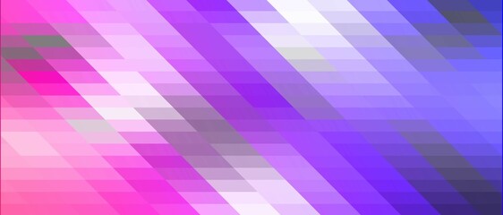 Obraz premium Abstract gradient background. Mosaic design. a texture made of geometric shapes. The pattern is small squares. Banner for covers, websites, social networks, textiles. Vector illustration.