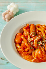 Korean Stir-fried Rice Cake, 'Tteokbokki'