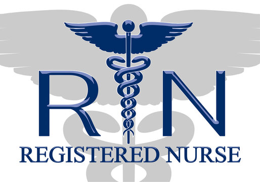 Registered Nurse Graphic Emblem A is an illustration of a registered nurse design. Includes a caduceus medical symbol and RN text. Great for t-shirt designs, embroidery designs or promotional material