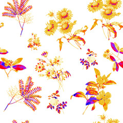 
A beautiful and stunning repeated florals patterns free download perfect for fabrics, t-shirts, mugs, packaging etc