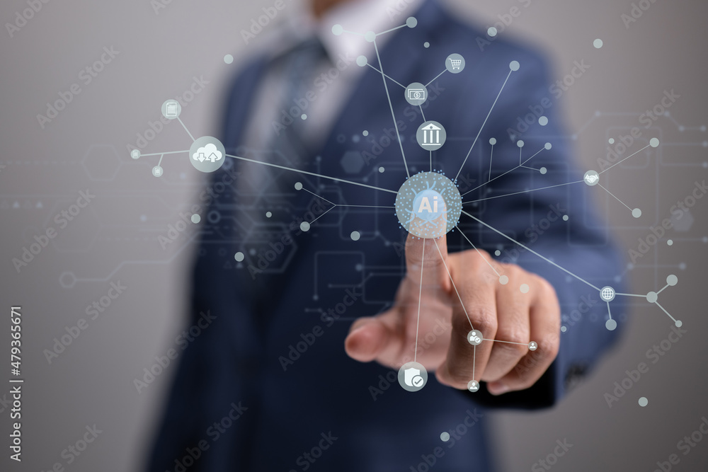Aufkleber the internet of things (iot) is a technology approach for digital transformation. ideas are transfor