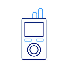 Transceiver Vector icon which is suitable for commercial work and easily modify or edit it

