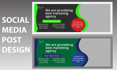Social Media post design template