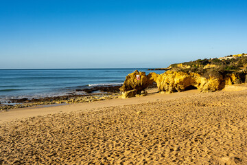 Fantastically beautiful beaches in the Algarve, Portugal