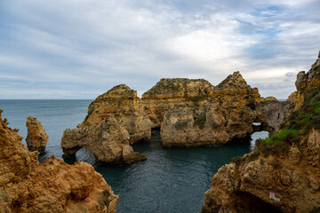 Traumhaft schöne Strände in der Algarve, Portugal