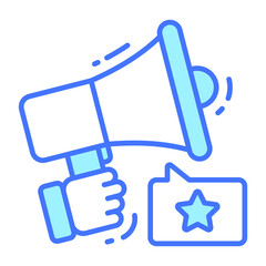 service rating icon, Survey and Feedback, modern vector illustration