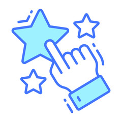 satisfaction icon, Survey and Feedback, modern vector illustration