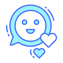 satisfaction icon, Survey and Feedback, modern vector illustration