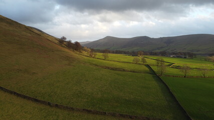 Fototapeta premium Mountain View at Peak District England
