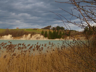 Regenwolken über dem Forggensee