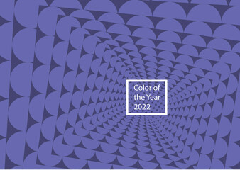 Abstract geometric pattern background in very peri color 2022. Vector illustration for covers, posters, flyers, magazines, business annual reports.