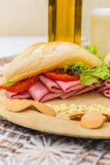 Delicious Bakery Bread Patisserie Coffee Food Menu Gourmet Meal Sweet Dessert Chocolate Strawberry Lemon Flour Cake Pie Piece Chicken Fry Cheese Pizza 