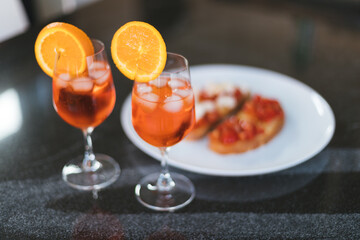 Aperitivo Spritz con Buschette