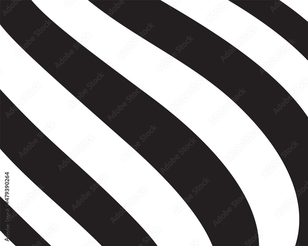 Poster black and white vector abstract pattern. art design geometric shape background. graphic visual disor