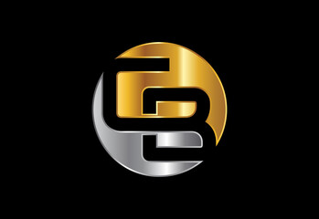 Initial Letter C B Logo Design Vector Template. Graphic Alphabet Symbol For Corporate Business