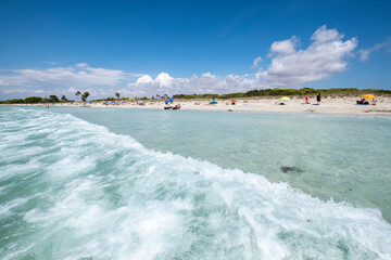 Es Caragol beach, Ses Salines, Mallorca, Balearic Islands, Spain