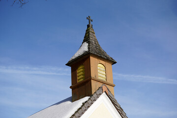 Winter with lots of snow in Bavaria is beautiful again every year