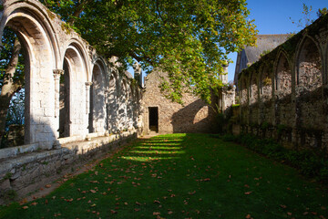 Beauport Abbey is a charming abbey in northern Brittany, France.