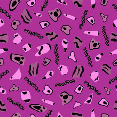 purple butterfly pattern