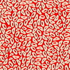 vector seamless pattern Abstract modern doodle shapes. Simple geometric pattern