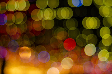 abstract background of colorful lights