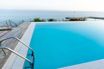 Swimming pool of luxury hotel