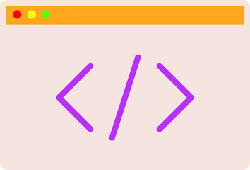 Development icon design vector.