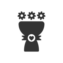 Dating flowers icon