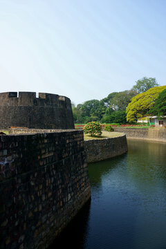 View of Palakkad fort that was captured by Hyder Ali in 1766 AD.