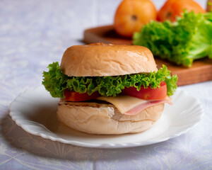 ham and sandwich