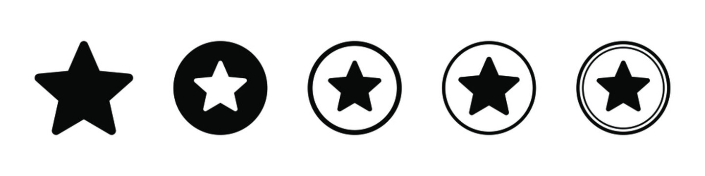 Favorite And Reward Icon For Business Website, Apps.